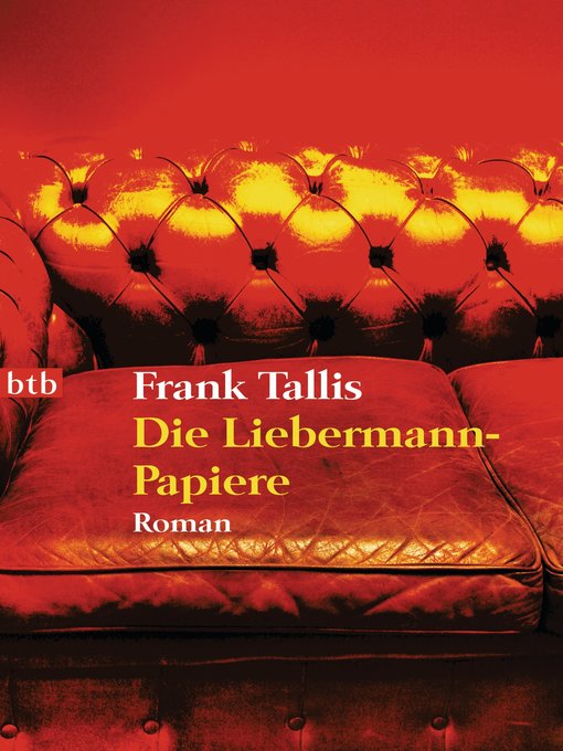 Title details for Die Liebermann-Papiere by Frank Tallis - Wait list